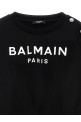 Толстовка с логотипом Черный BALMAIN KIDS BW4A80Z0081930AG Толстовка с логотипом Черный BALMAIN KIDS BW4A80Z0081930AG