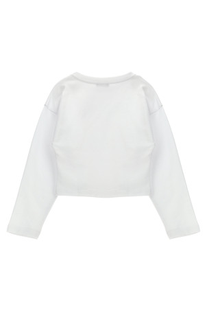 Толстовка BALMAIN KIDS 'Balmain Vintage' Белый BW4B00Z0081100 Толстовка BALMAIN KIDS 'Balmain Vintage' Белый BW4B00Z0081100