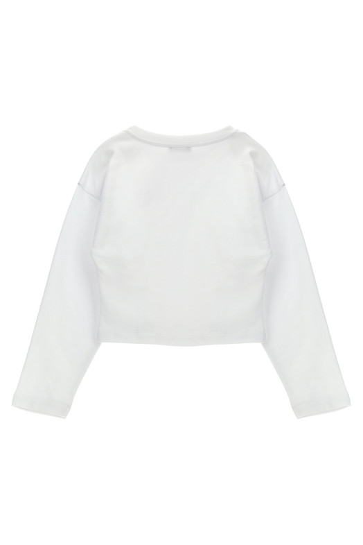 Світшот BALMAIN KIDS 'Balmain Vintage' Білий BW4B00Z0081100 Світшот BALMAIN KIDS 'Balmain Vintage' Білий BW4B00Z0081100
