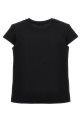 Футболка з логотипом чорна BALMAIN KIDS BW8A91Z0082930OR Футболка з логотипом чорна BALMAIN KIDS BW8A91Z0082930OR