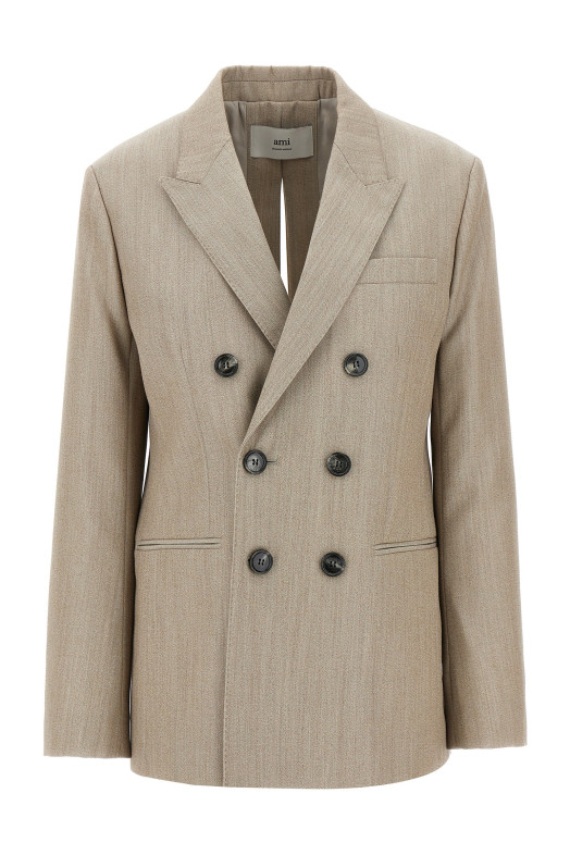 Maxi split blazer Beige Maxi split blazer Beige