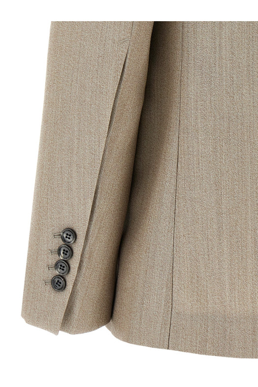 Maxi split blazer Beige Maxi split blazer Beige