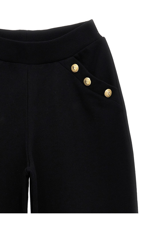 Джоггери BALMAIN KIDS 'Leone Catena' Чорні BW6A20Z0114930OR Джоггери BALMAIN KIDS 'Leone Catena' Чорні BW6A20Z0114930OR