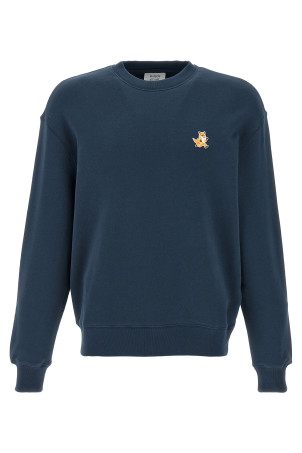 Світшот MAISON KITSUNE 'Speedy Fox' Синій MM00313KM0321P476 Світшот MAISON KITSUNE 'Speedy Fox' Синій MM00313KM0321P476