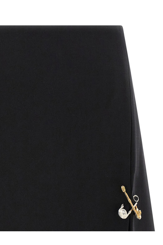 Спідниця VERSACE 'Safety Pin' Чорна 10188161A122581B000 Спідниця VERSACE 'Safety Pin' Чорна 10188161A122581B000