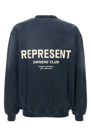 Синя бавовняна толстовка Represent Owners Club (OCM41115) Синя бавовняна толстовка Represent Owners Club (OCM41115)