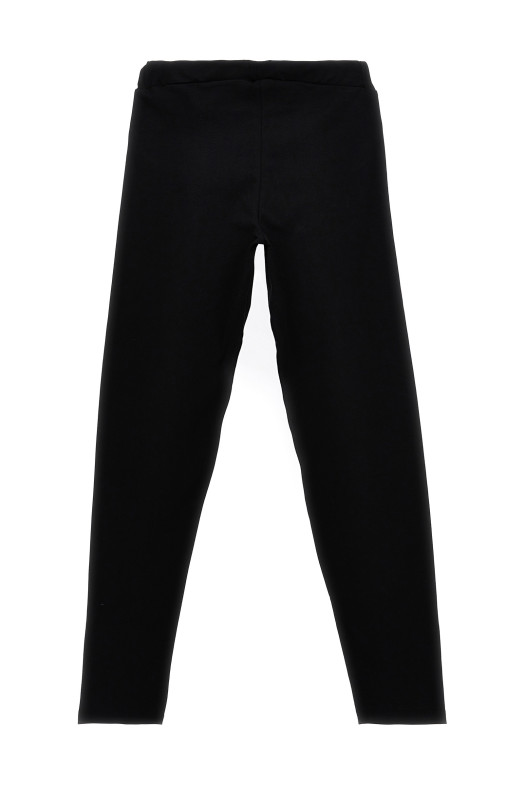 Легінси з логотипом чорно-сірі BALMAIN KIDS BW6B10Z2389930BC Легінси з логотипом чорно-сірі BALMAIN KIDS BW6B10Z2389930BC