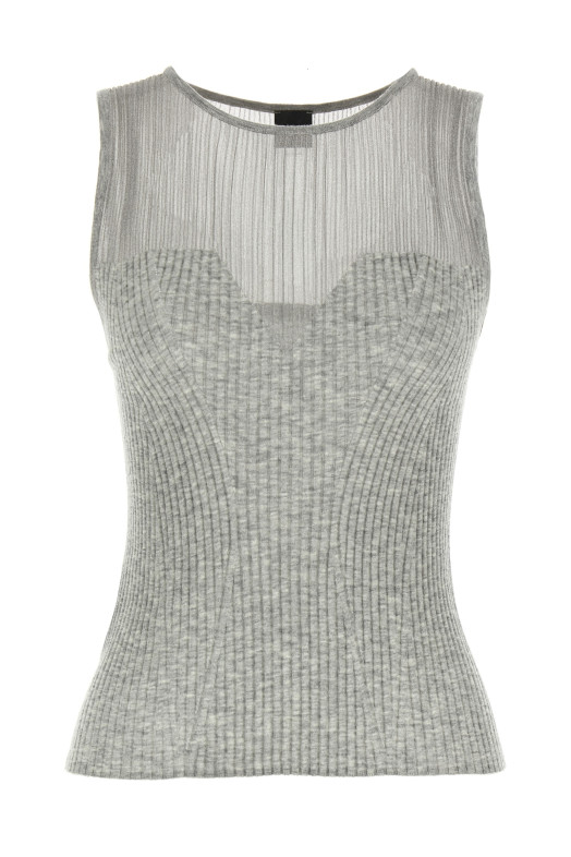 Топ PINKO 'Shispare' Сірий 104634A2E7I22 Топ PINKO 'Shispare' Сірий 104634A2E7I22