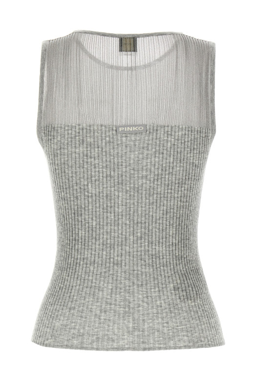 Топ PINKO 'Shispare' Сірий 104634A2E7I22 Топ PINKO 'Shispare' Сірий 104634A2E7I22