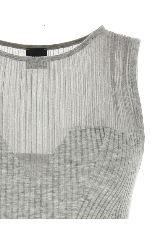 Топ PINKO 'Shispare' Сірий 104634A2E7I22 Топ PINKO 'Shispare' Сірий 104634A2E7I22