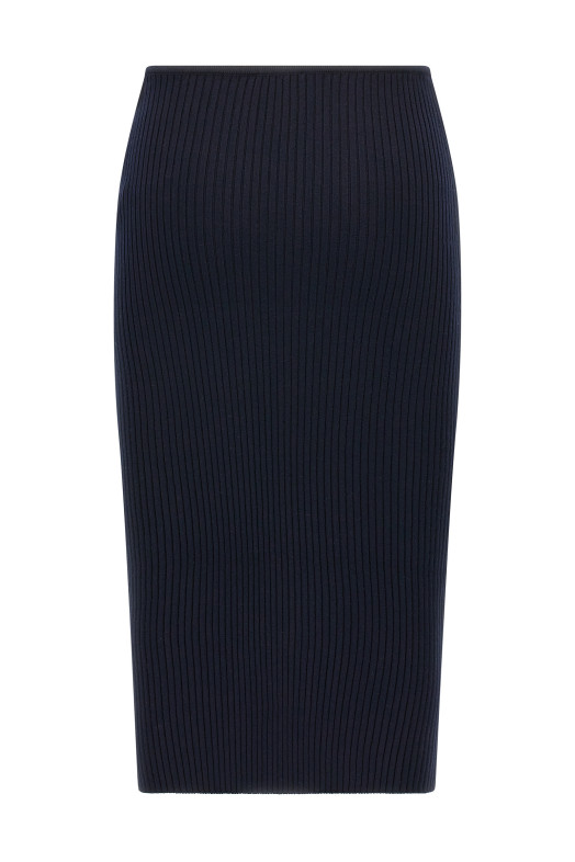 'Loop Rib knit' skirt Blue 'Loop Rib knit' skirt Blue