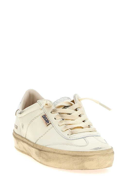 Кроссовки GOLDEN GOOSE 'Soul Star' Серебристые GWF00464F0050548018580185 Кроссовки GOLDEN GOOSE 'Soul Star' Серебристые GWF00464F0050548018580185
