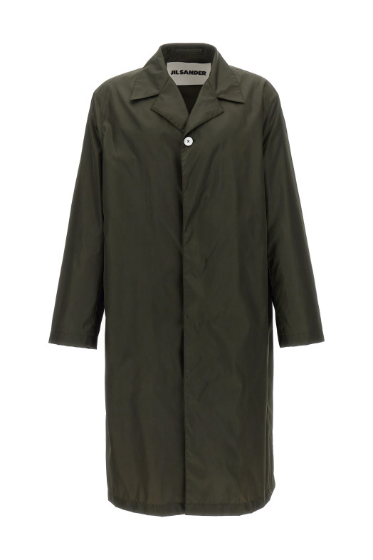 Однобортний тренч Зелений JIL SANDER J22SW0023J70147302 Однобортний тренч Зелений JIL SANDER J22SW0023J70147302