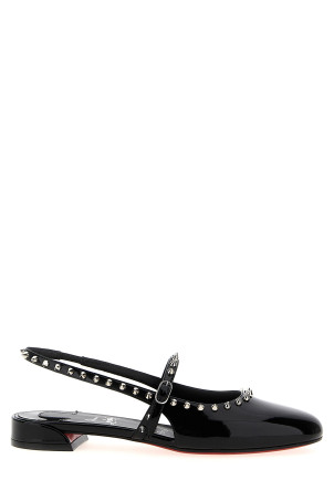 'Sweet Janispikes' slingbacks Black 'Sweet Janispikes' slingbacks Black