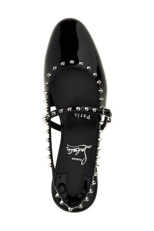 Слінгокуртки CHRISTIAN LOUBOUTIN 'Sweet Janispikes' Чорний 1250701B439 Слінгокуртки CHRISTIAN LOUBOUTIN 'Sweet Janispikes' Чорний 1250701B439