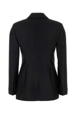 Black wool blend blazer Black GUCCI (814103Z7AFB) Black wool blend blazer Black GUCCI (814103Z7AFB)