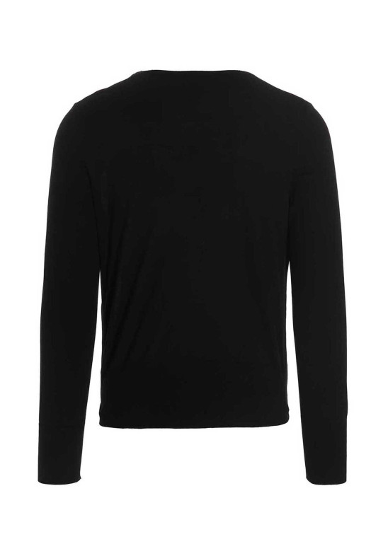 Wool sweater Black