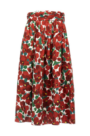 Спідниця із завищеною талією Різнобарвна CAROLINA HERRERA R2511N304MEC016 Спідниця із завищеною талією Різнобарвна CAROLINA HERRERA R2511N304MEC016