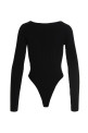 Вырезной боди-комбинезон Черный ANDREA ADAMO ADSS22BO04031473004