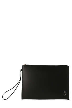 Чехол для планшета SAINT LAURENT 'Tiny Cassandre' черный 6838271JB0E1000 Чехол для планшета SAINT LAURENT 'Tiny Cassandre' черный 6838271JB0E1000