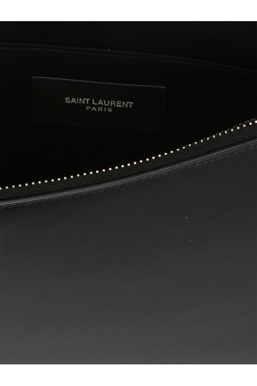 Чехол для планшета SAINT LAURENT 'Tiny Cassandre' черный 6838271JB0E1000 Чехол для планшета SAINT LAURENT 'Tiny Cassandre' черный 6838271JB0E1000