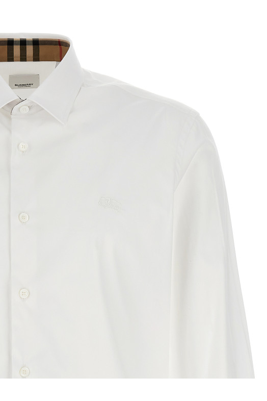 Рубашка BURBERRY 'Sherfield' Белая 8071465WHITE