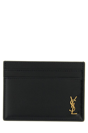 Держатель для карты SAINT LAURENT 'Tiny Cassandre' Черный 60760302G0W1000 Держатель для карты SAINT LAURENT 'Tiny Cassandre' Черный 60760302G0W1000