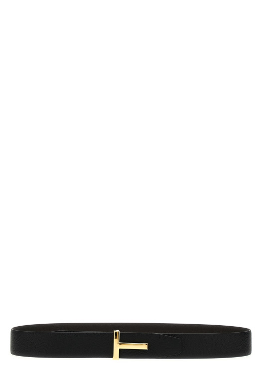 Ремінь реверсивний з логотипом на пряжці Різнокольоровий TOM FORD TB178LCL236G3BN06