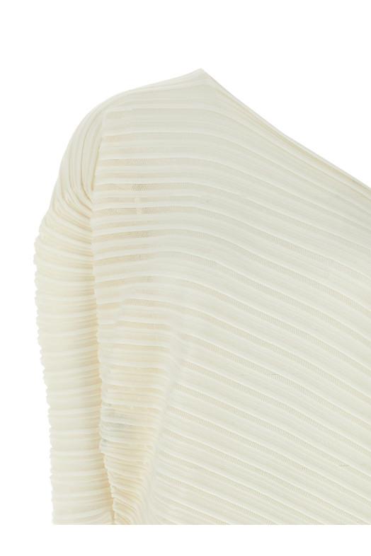 Топ ISSEY MIYAKE 'Stream' білий IM56KN82406 Топ ISSEY MIYAKE 'Stream' білий IM56KN82406