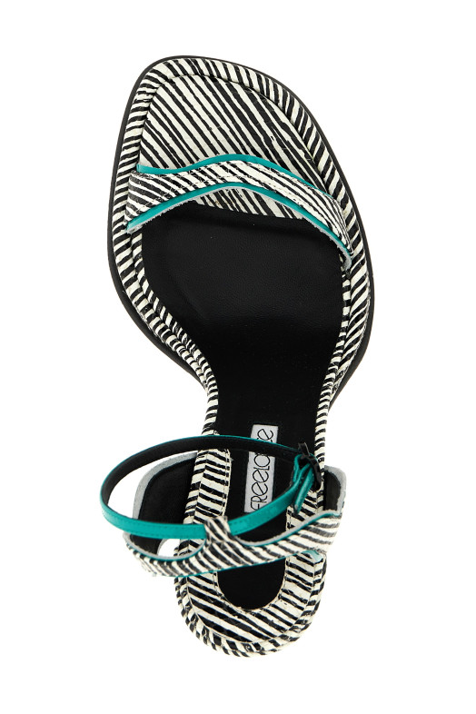 Босоніжки Liza 105FREELANCE ' Різнокольорові 01M3KCBM016IBLANCNOIRTURQUOISE Босоніжки Liza 105FREELANCE ' Різнокольорові 01M3KCBM016IBLANCNOIRTURQUOISE