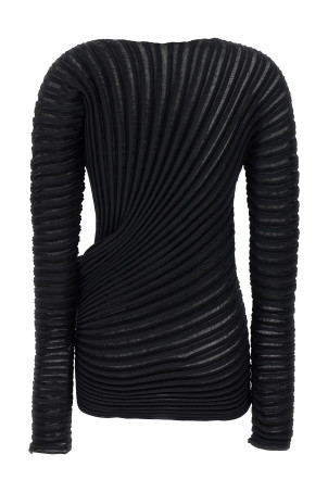 Топ ISSEY MIYAKE 'Stream' Черный IM56KN82315 Топ ISSEY MIYAKE 'Stream' Черный IM56KN82315