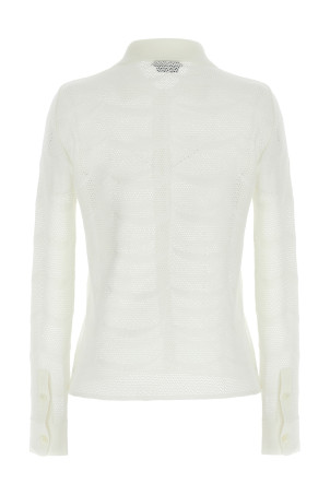 Ажурний кардиган Білий TOM FORD CAK373YAX844AW002 Ажурний кардиган Білий TOM FORD CAK373YAX844AW002