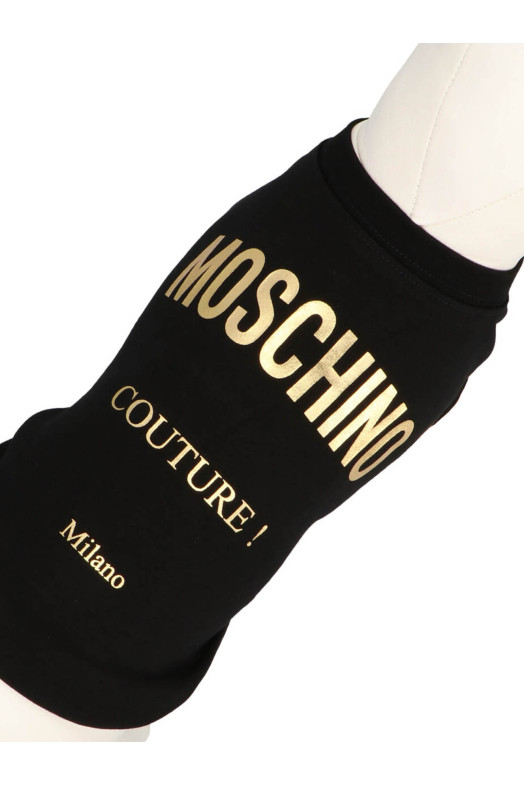 Капсульований світшот Moschino Pets Чорний A070134161555 Капсульований світшот Moschino Pets Чорний A070134161555
