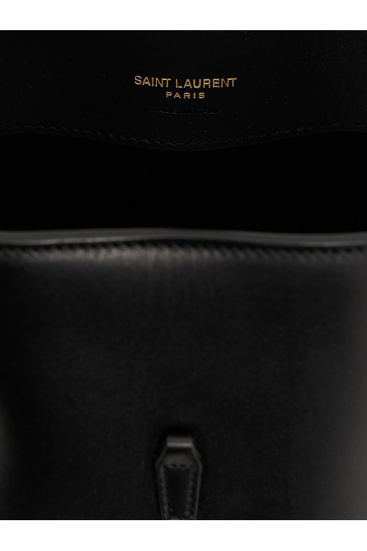 Сумка через плече SAINT LAURENT 'Le 37 Mini' чорна 7658702R20W1000 Сумка через плече SAINT LAURENT 'Le 37 Mini' чорна 7658702R20W1000