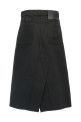 Юбка миди черная JIL SANDER J02MA0264J46655001 Юбка миди черная JIL SANDER J02MA0264J46655001