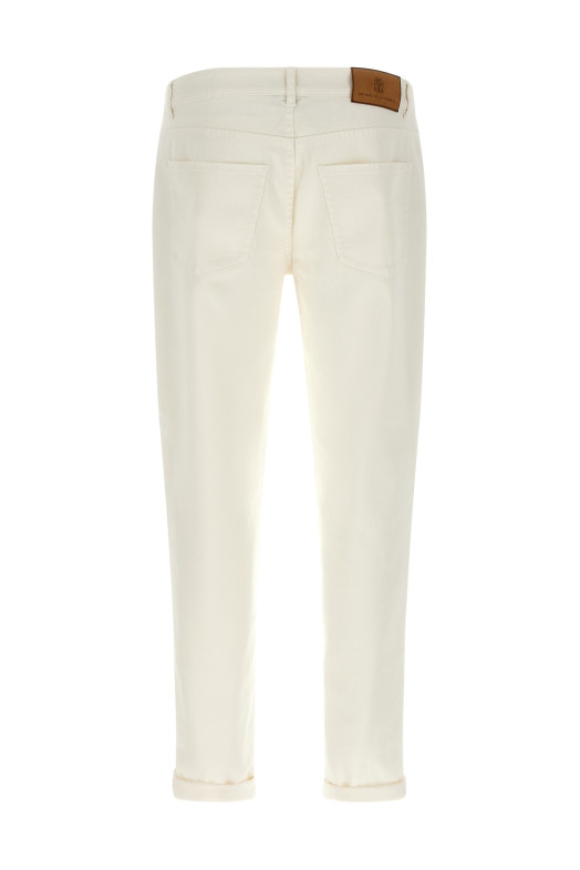 Джинси традиційного крою Білий BRUNELLO CUCINELLI M277PD3210C7210