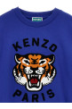 Світшот з вишивкою логотипу Синій KENZO JUNIOR K60979BLU Світшот з вишивкою логотипу Синій KENZO JUNIOR K60979BLU