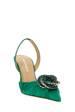 'Galaxy' slingback Green 'Galaxy' slingback Green