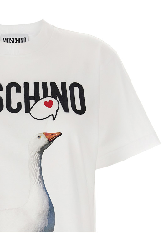 Embroidery t-shirt White Embroidery t-shirt White