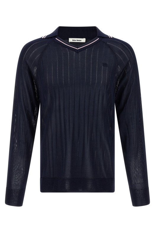 Светр WALES BONNER 'Roots polo shirt' Багатобарвний MS25KN33KN08599 Светр WALES BONNER 'Roots polo shirt' Багатобарвний MS25KN33KN08599