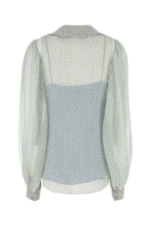 Printed chiffon shirt GUCCI (812225Z7AI4) Printed chiffon shirt GUCCI (812225Z7AI4)