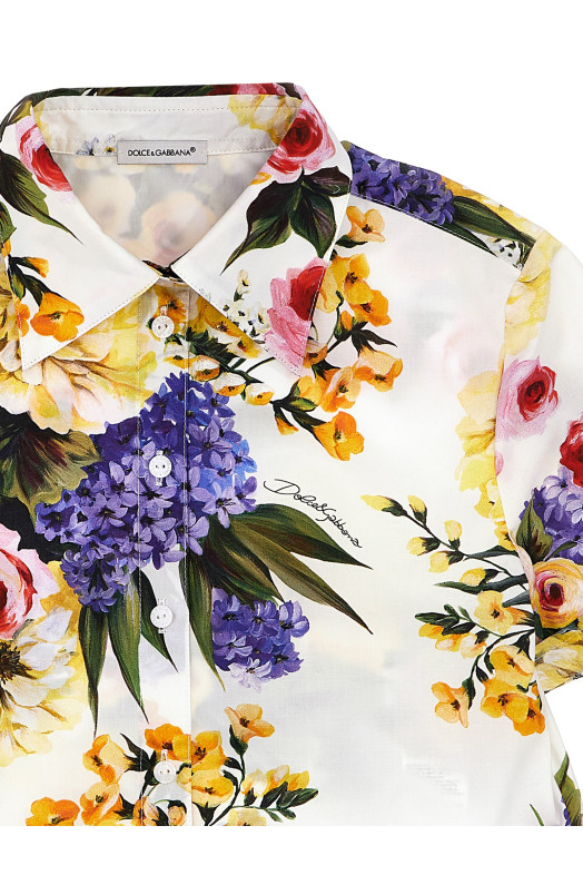 Многоцветная рубашка DOLCE & GABBANA 'Garden' L56S10HS5Q5HA4YB Многоцветная рубашка DOLCE & GABBANA 'Garden' L56S10HS5Q5HA4YB