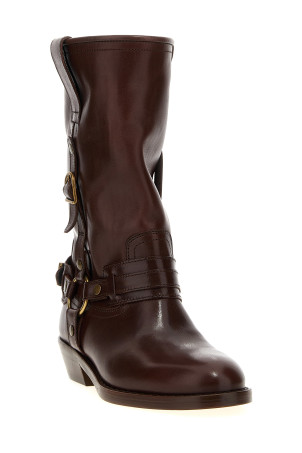 Ботильйони ISABEL MARANT 'Heiko' Коричневі BO0192FAC1A22S50BW Ботильйони ISABEL MARANT 'Heiko' Коричневі BO0192FAC1A22S50BW