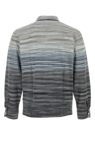 Вишита сорочка-поло з піке MISSONI (US24W20DBJ0014) Вишита сорочка-поло з піке MISSONI (US24W20DBJ0014)