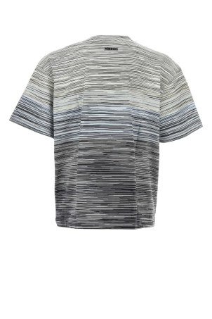 Вышитая хлопковая футболка MISSONI (US24WL0ABJ00E5) Вышитая хлопковая футболка MISSONI (US24WL0ABJ00E5)