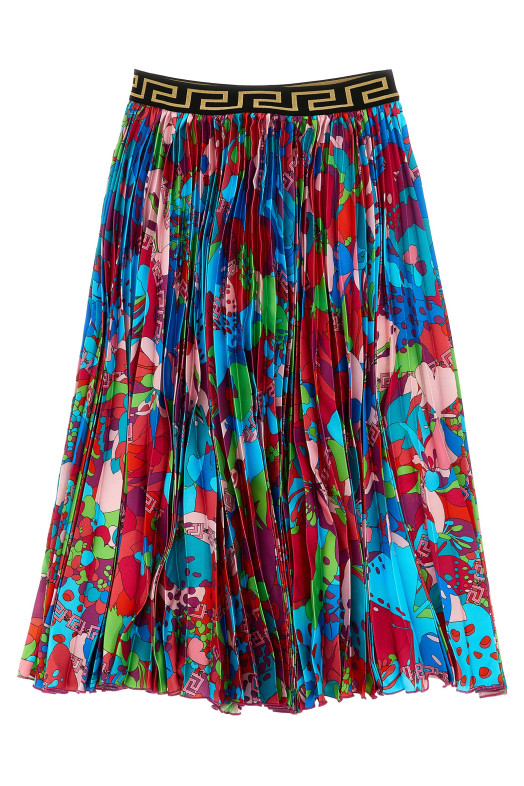 Спідниця в квіточку Різнобарвна VERSACE KIDS 10101401A083635V020 Спідниця в квіточку Різнобарвна VERSACE KIDS 10101401A083635V020