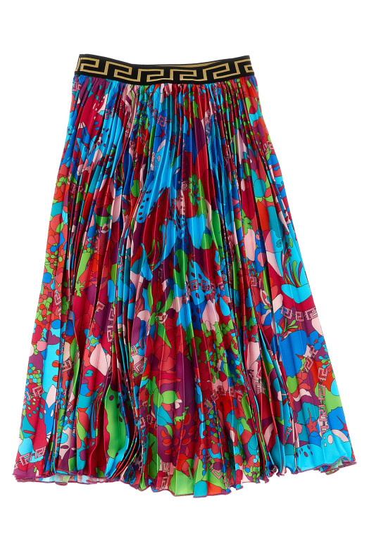 Спідниця в квіточку Різнобарвна VERSACE KIDS 10101401A083635V020 Спідниця в квіточку Різнобарвна VERSACE KIDS 10101401A083635V020