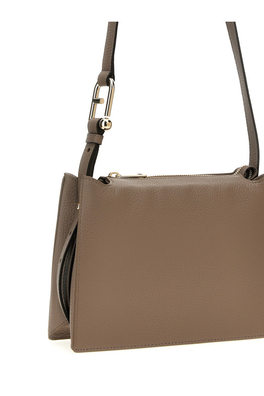 Сумка через плече Furla Nuvola S сіра WB01275HSF0002572S Сумка через плече Furla Nuvola S сіра WB01275HSF0002572S