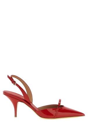 FERRAGAMO 'Gylla' slingback Red 781108FLAMERED FERRAGAMO 'Gylla' slingback Red 781108FLAMERED