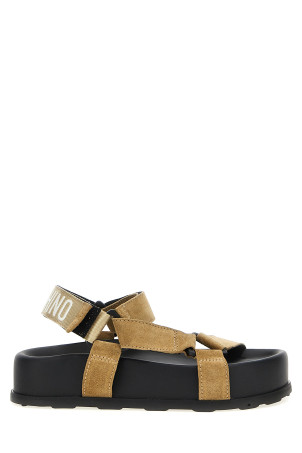 Suede sandals Beige Suede sandals Beige